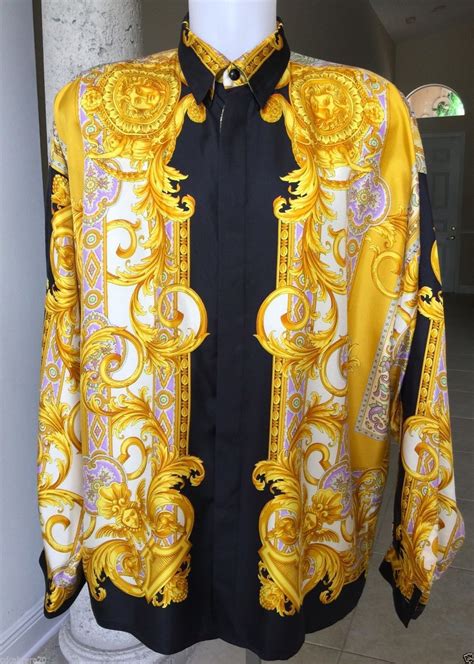 ebay vintage versace shirt|vintage versace gowns.